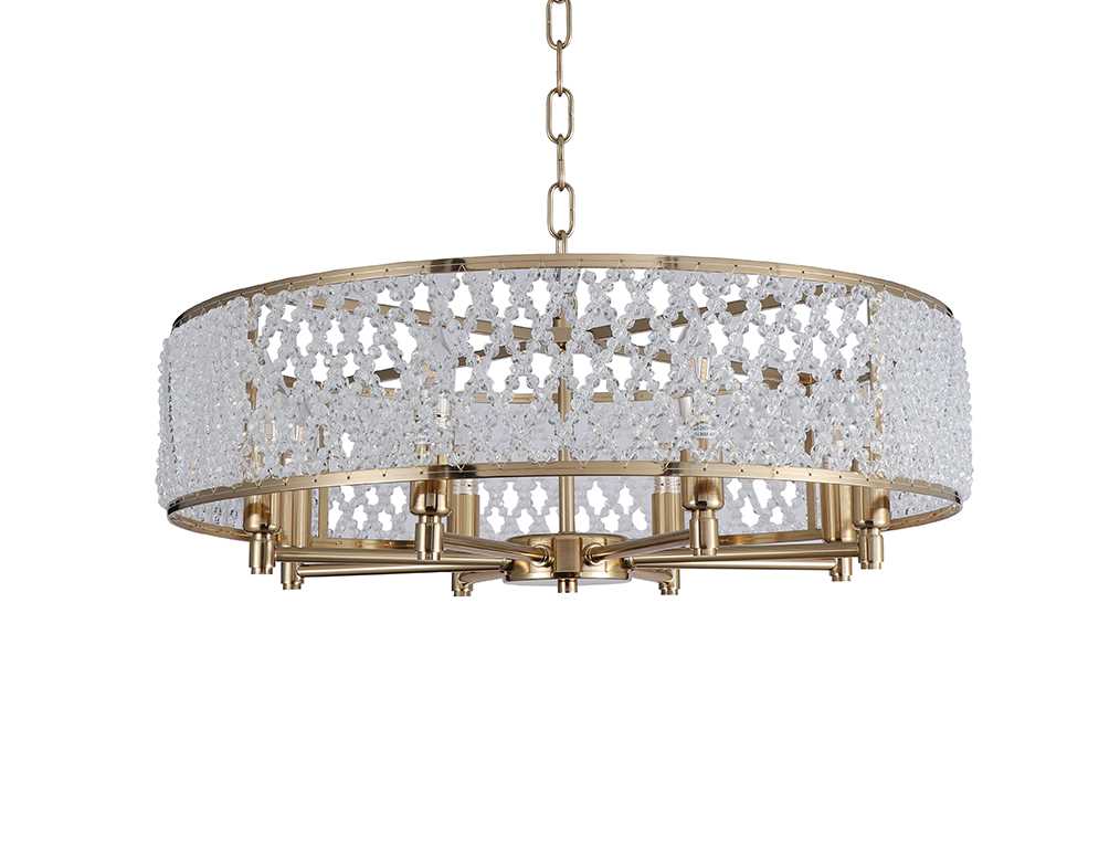 Люстра NEWPORT 1728/C bronze