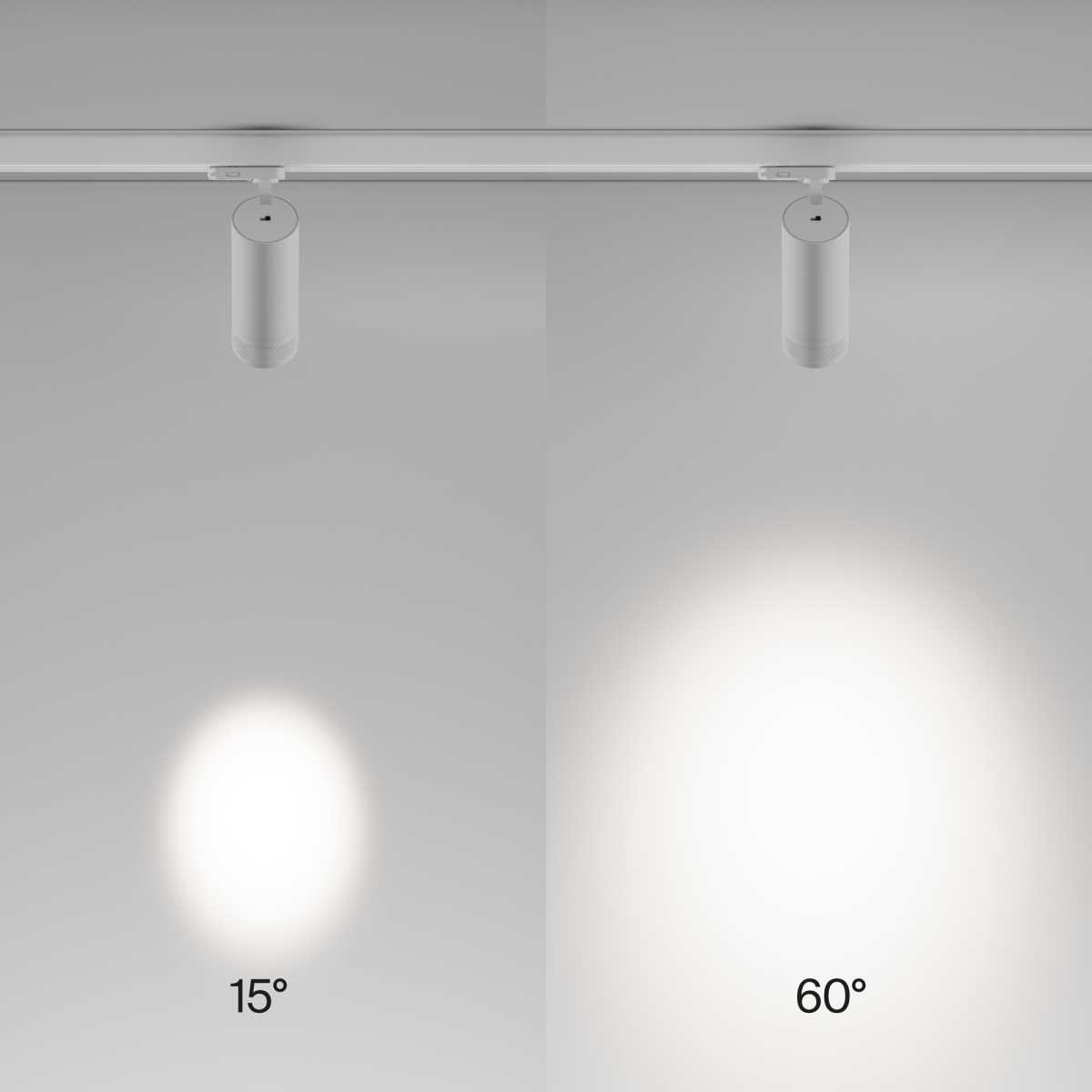 Трековый светодиодный светильник Maytoni Technical Focus Zoom TR198-3-20W4K-Z-W