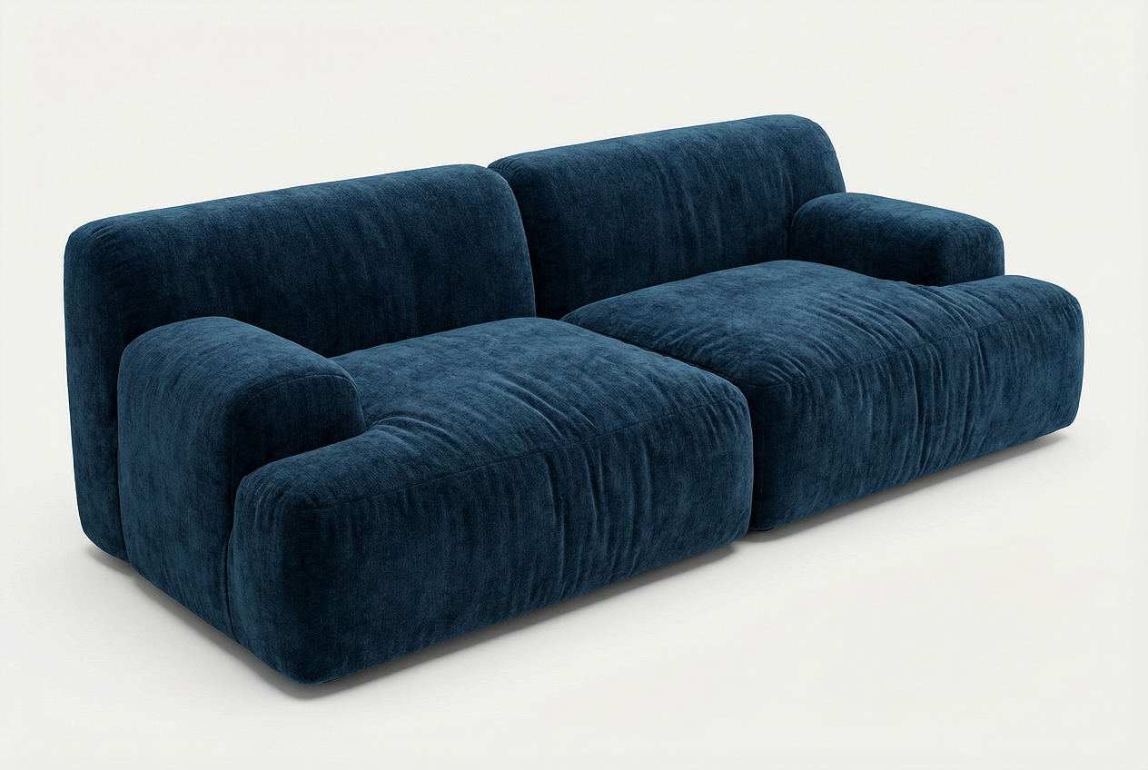 Диван SAIWALA Бьерн с оттоманкой