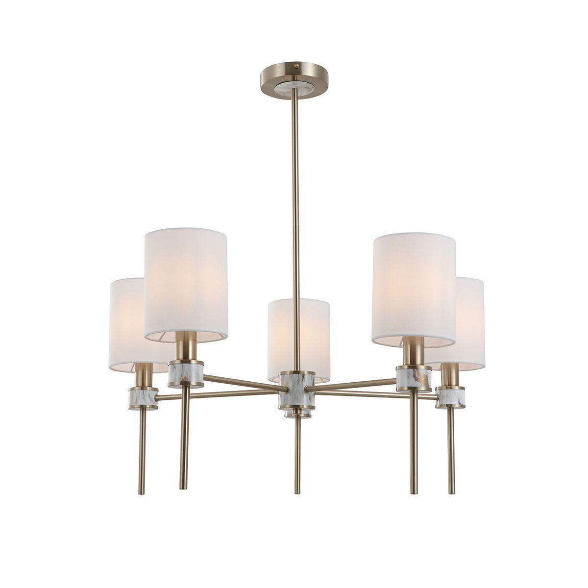 Подвесная люстра Indigo Poesia 13035/5R Brass V000577