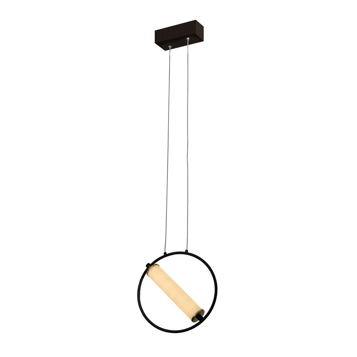 Подвесной светодиодный светильник Gerhort G61306/1BK+GD