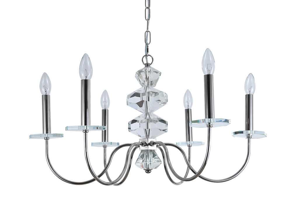 Люстра NEWPORT 3876/С nickel