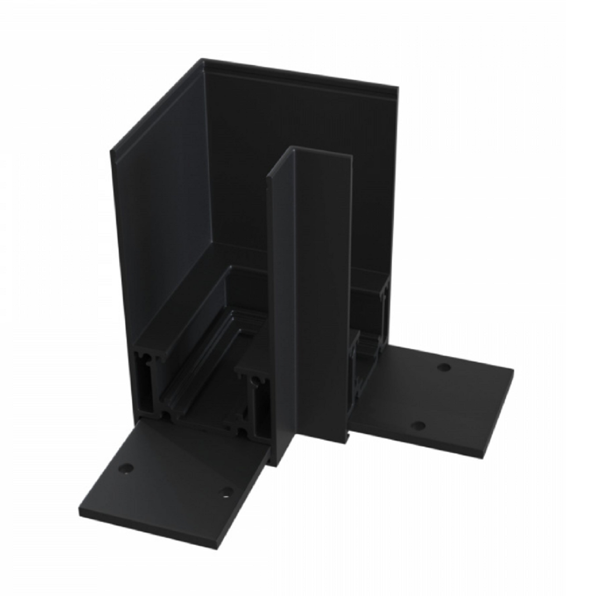 Угловой коннектор накладной Maytoni Technical Gravity TRX010CL-21B