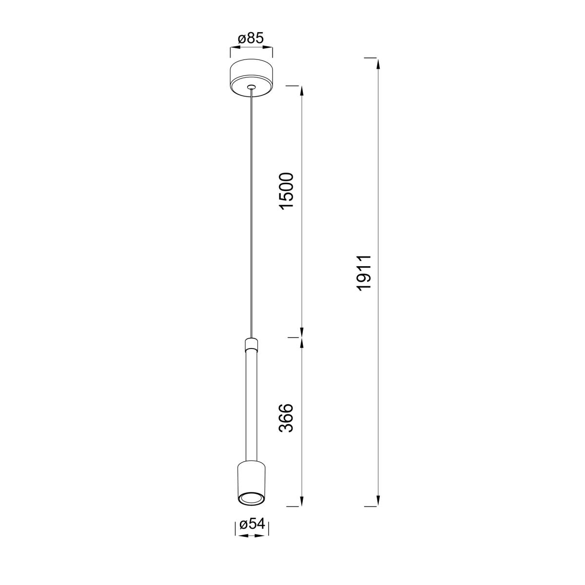 Подвесной светильник Mantra Fugaz 8946