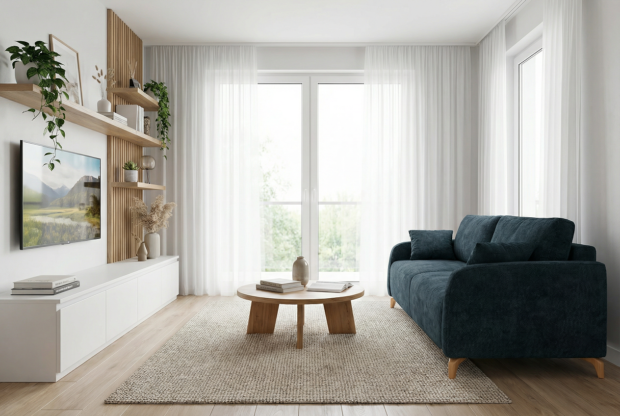 Диван SAIWALA Гетеборг прямой раскладной