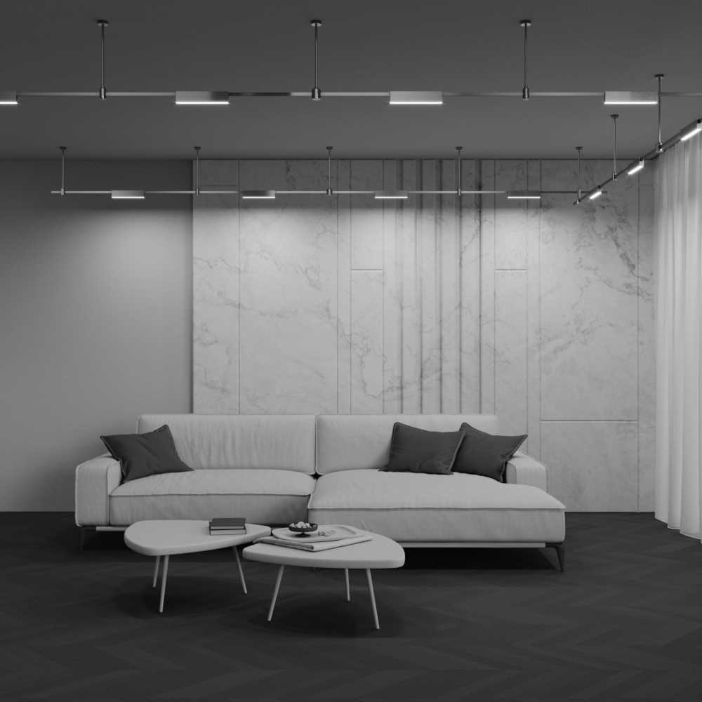 Трековый светильник Maytoni Technical TR151-1-12W3K-PT