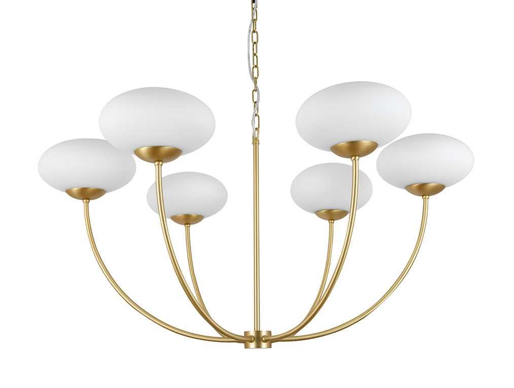 Люстра NEWPORT 3916/С brass