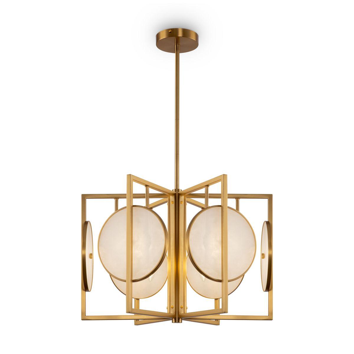 Подвесная люстра Maytoni Marmo MOD099PL-06G