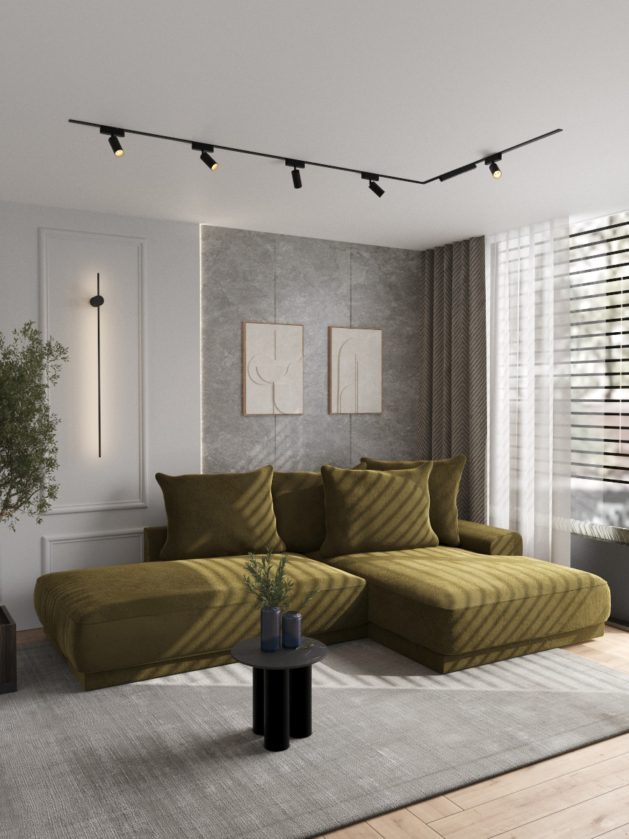 Светильник трековый ZZOK NS12-BK-S