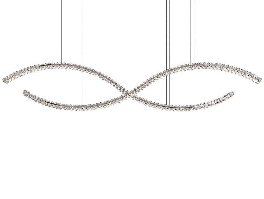 Подвесной светодиодный светильник Newport 8242/160 chrome М0067529