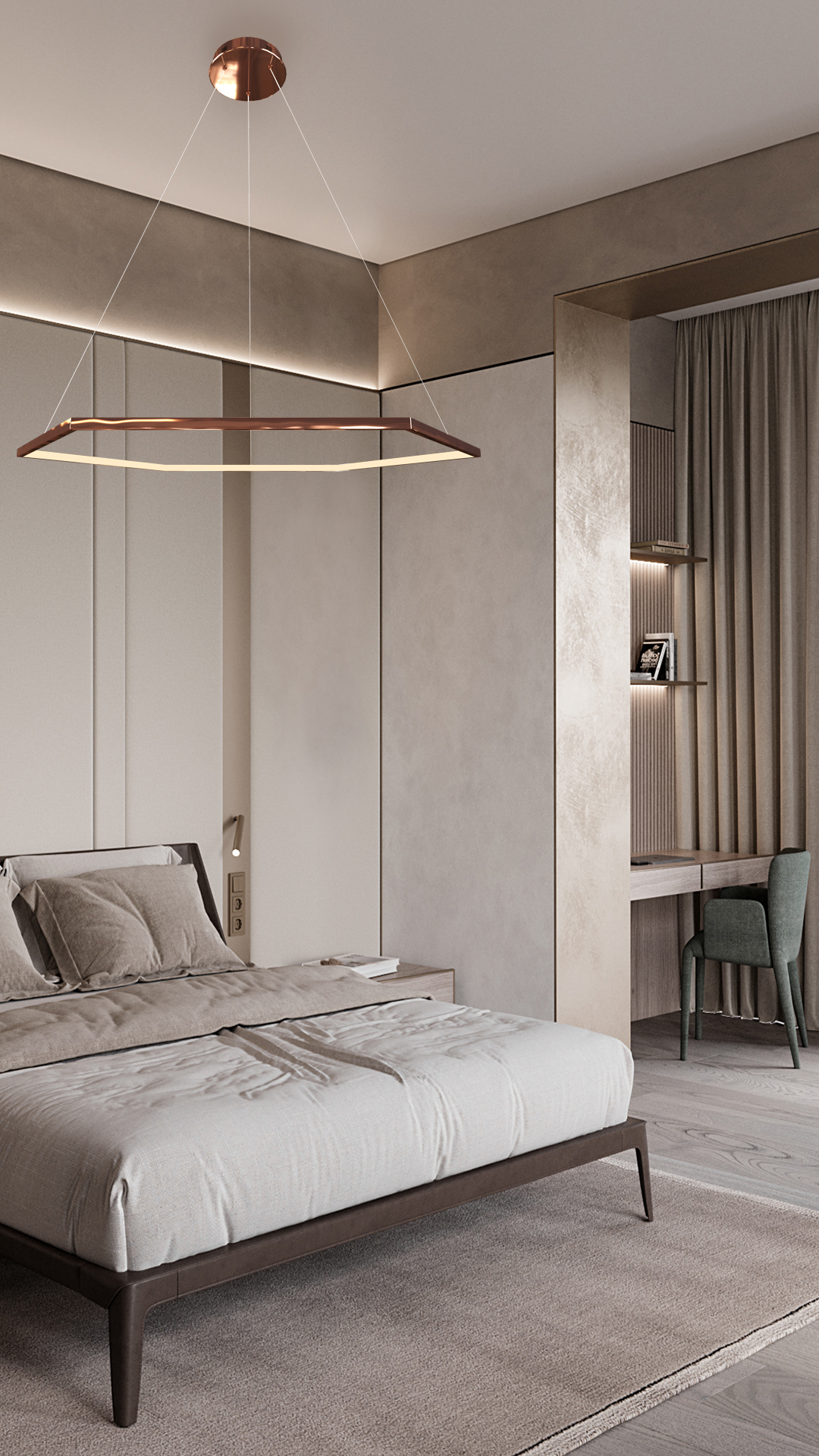 Люстра Milosh tendence 0873CL-36PG