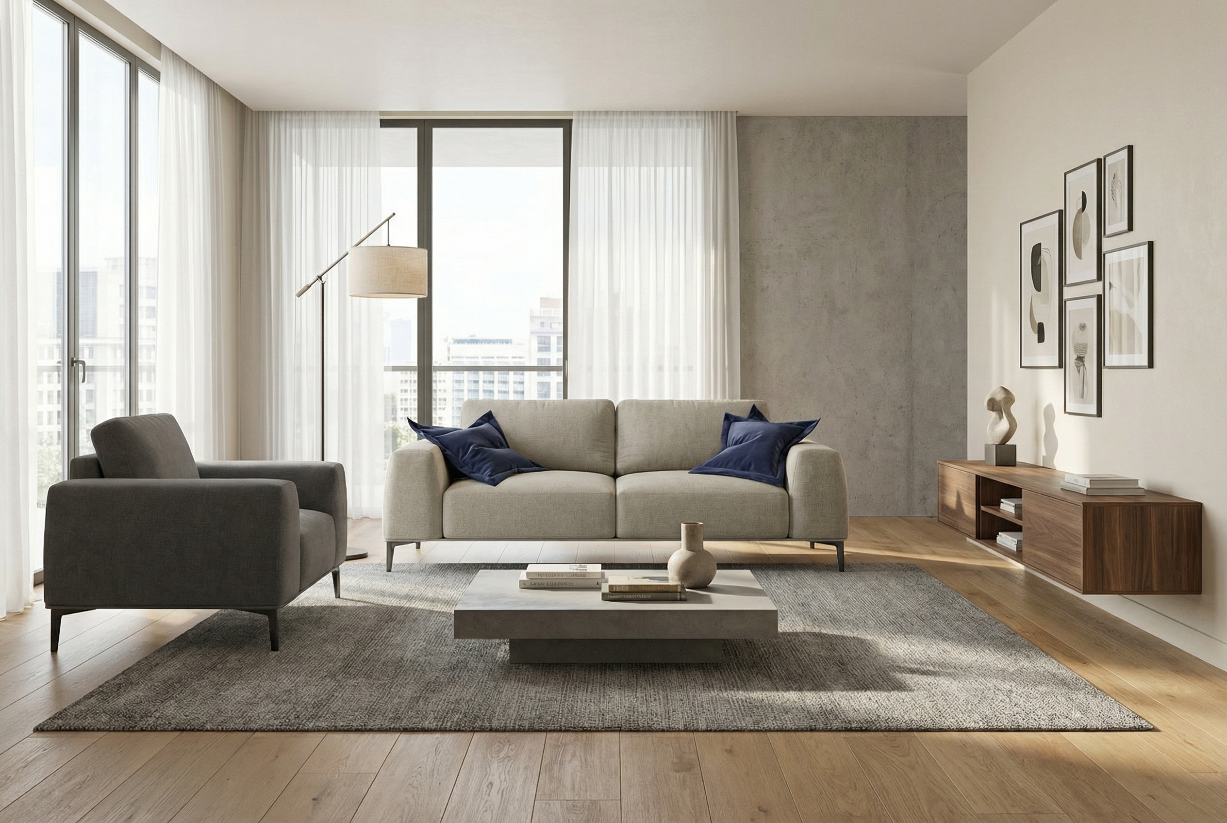 Диван Cloud Cloud прямой двухместный