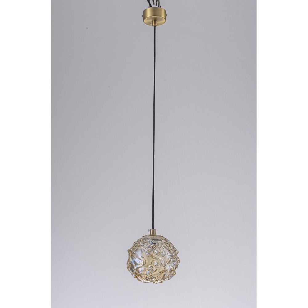 Подвесной светильник Belfast Moyola 104-1 BR AM