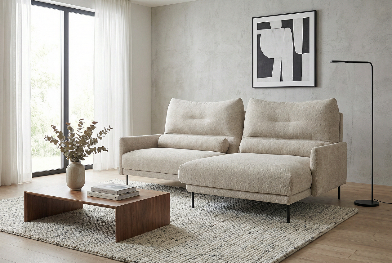 Диван SAIWALA Скон с оттоманкой