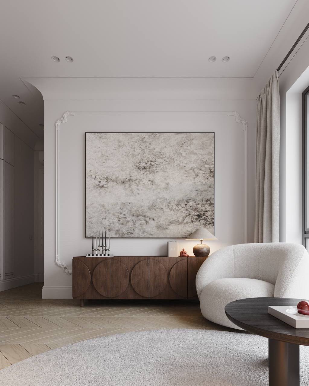 Кресло SAIWALA Копенгаген серый