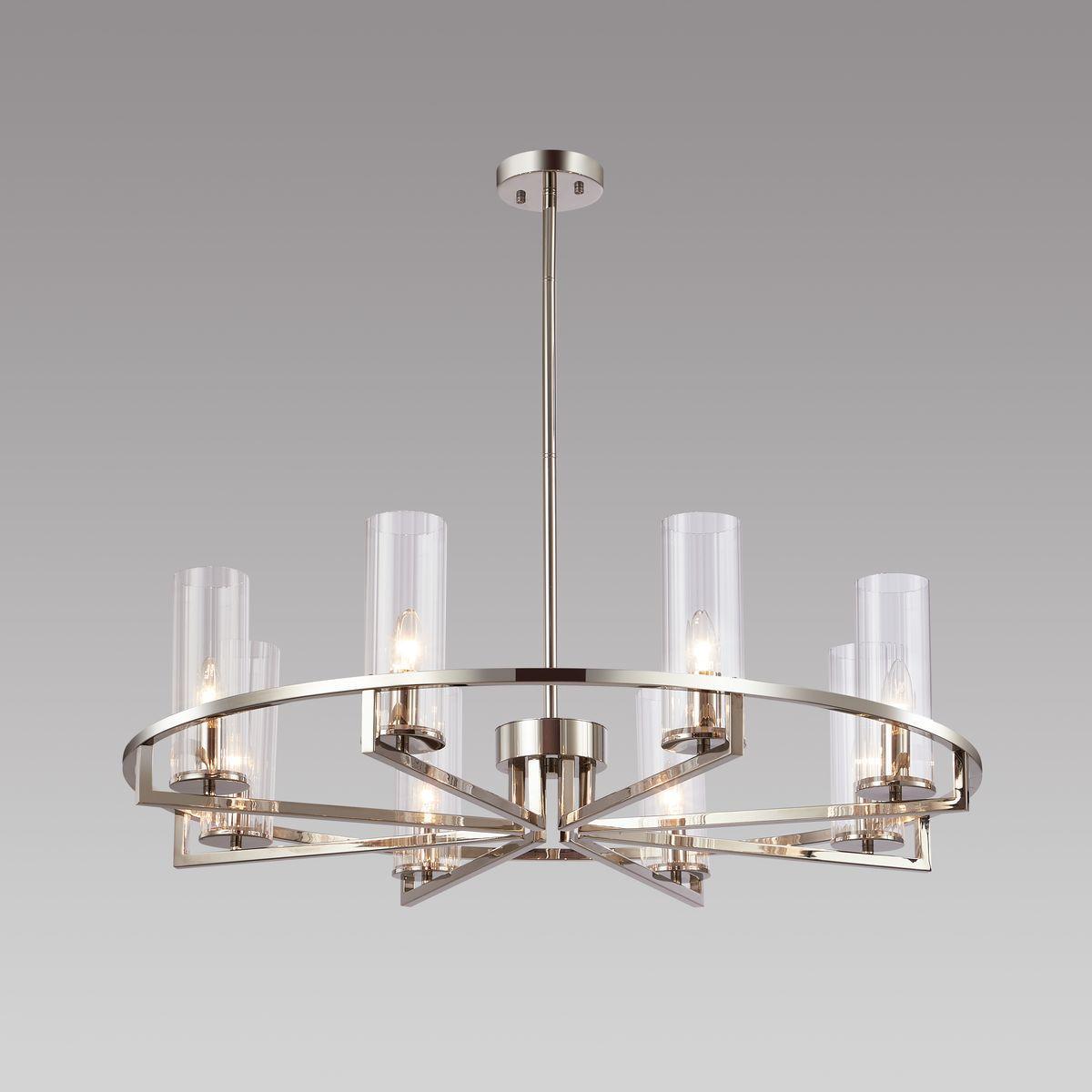 Подвесная люстра iLamp Evolution 6806-8 NIC