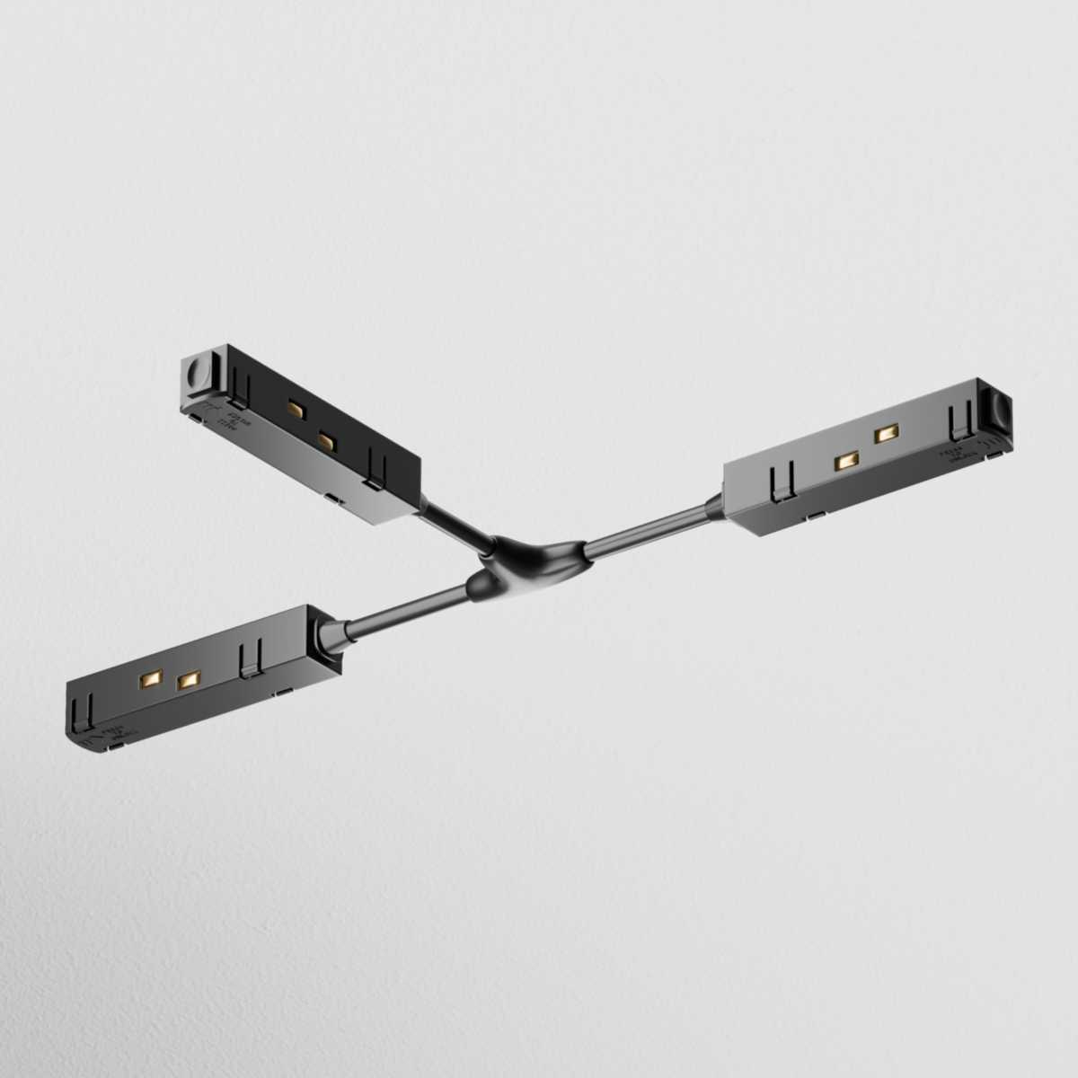 Коннектор питания T-образный Maytoni Technical Gravity TRA004CWT-22B