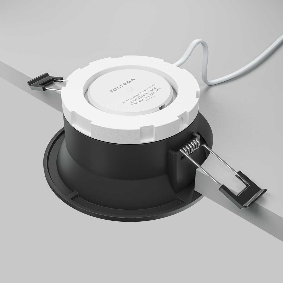 Встраиваемый светильник Maytoni Technical DL126-GX53-B