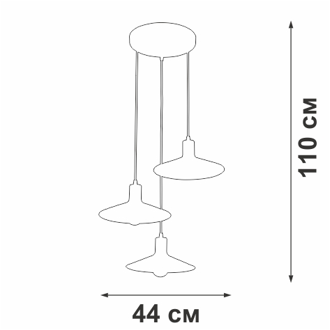Люстра Vitaluce V3094-0/3S
