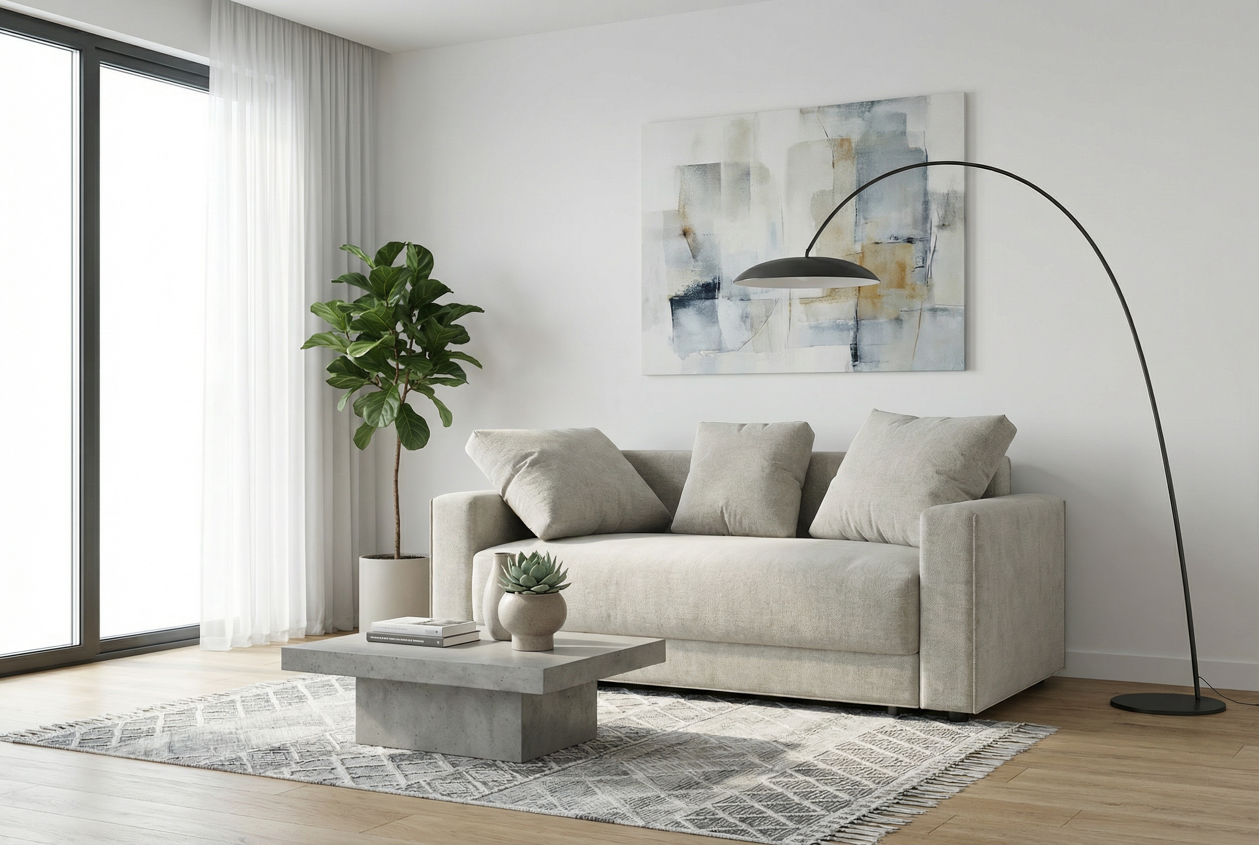 Диван Cloud Charm прямой