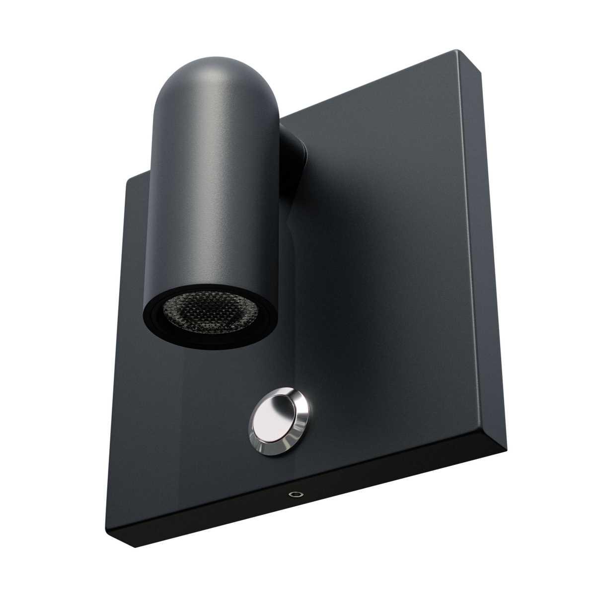 Бра 3W 277LM 3000K, черный Omega Lightstar 200937