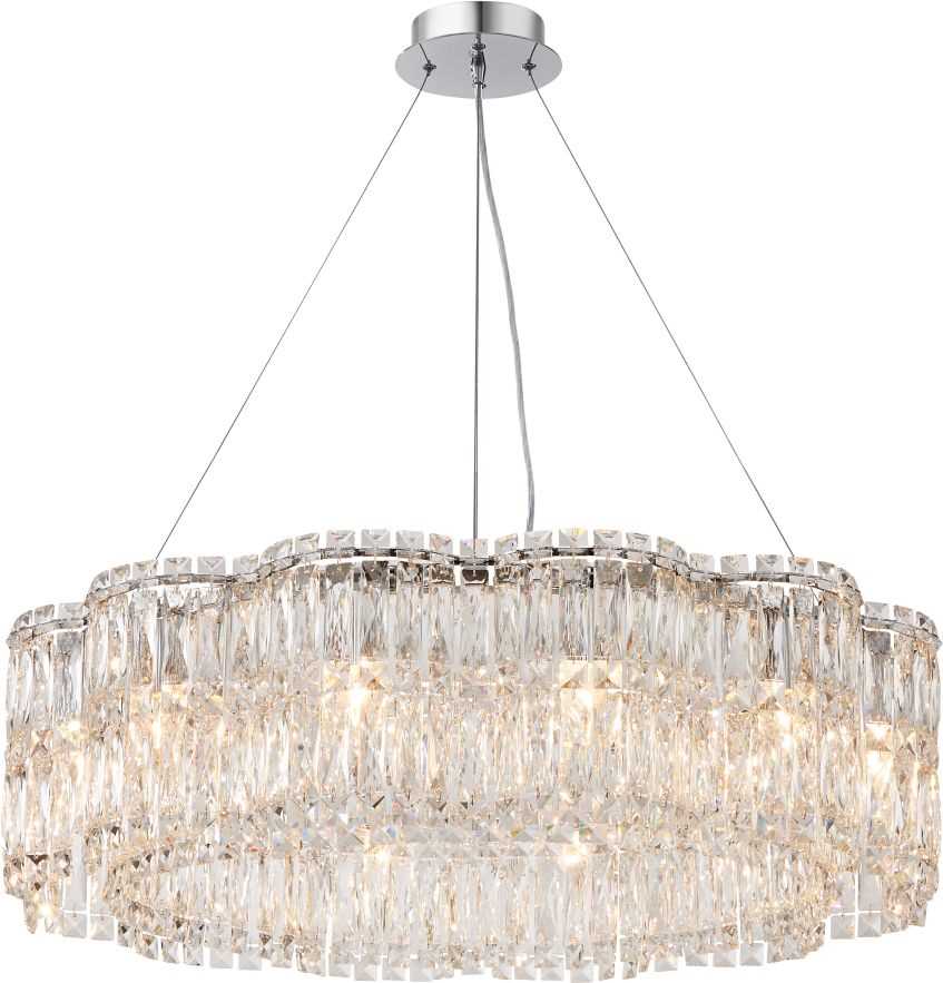 Люстра подвесная хрустальная 2174/09/12P Stilfort, серия Admire