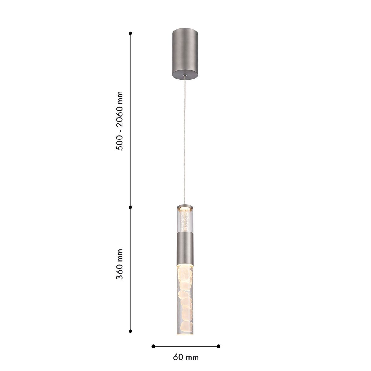 Подвесной светодиодный светильник Favourite Icecube 4761-1P