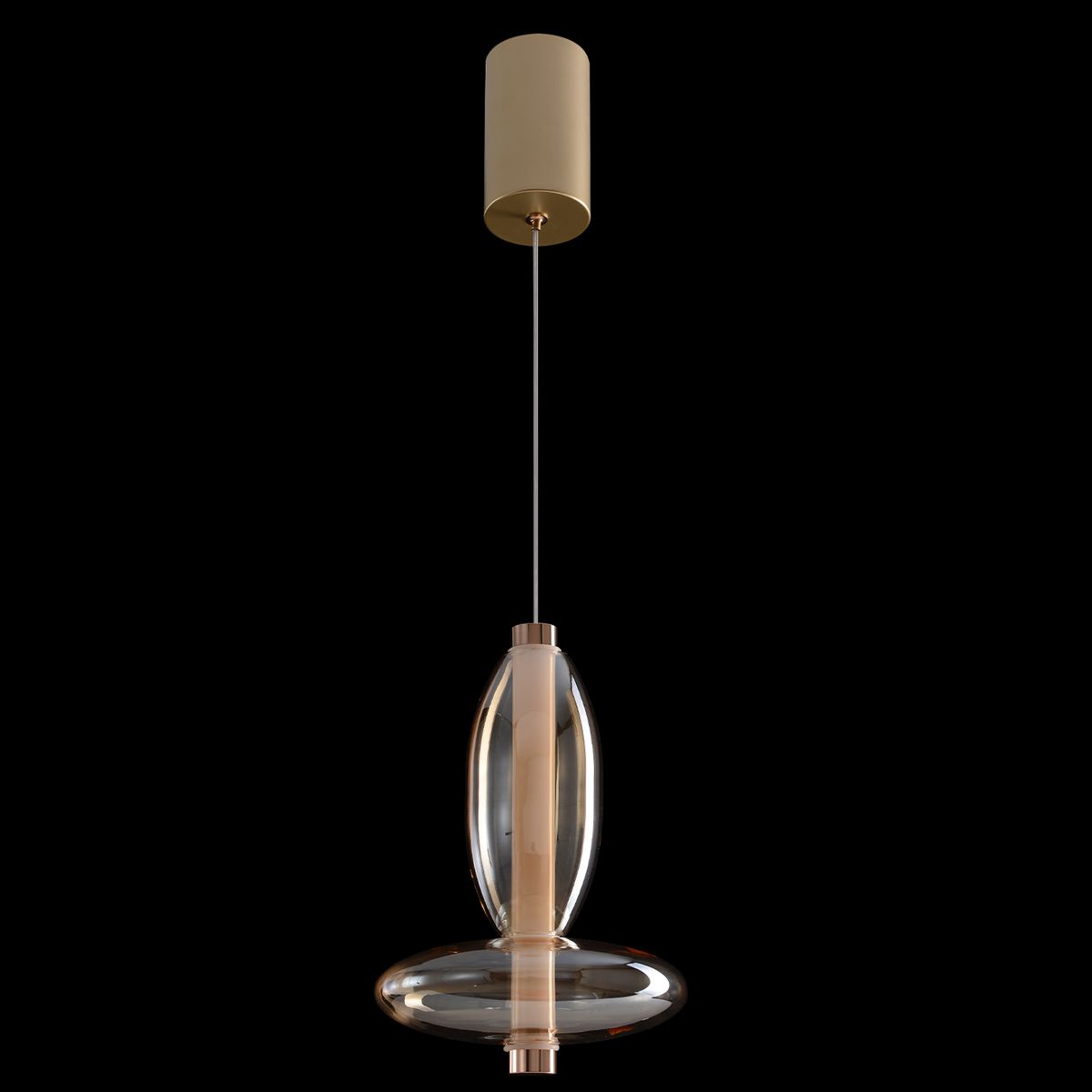 Подвесной светодиодный светильник Crystal Lux Quasar SP7W Led Amber