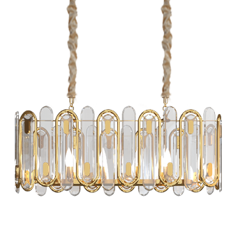 Люстра Milosh 0810CL-10GD