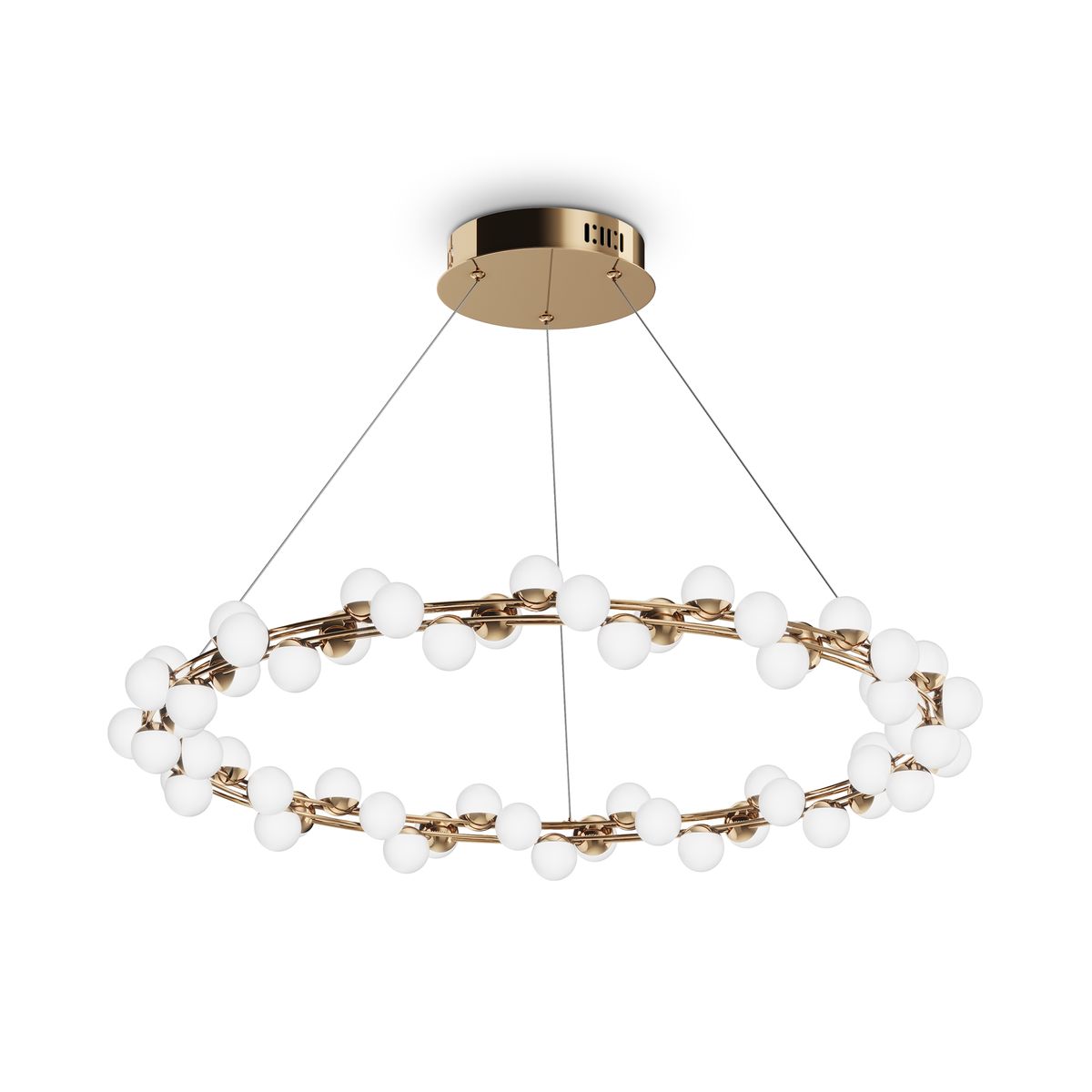 Подвесная светодиодная люстра Maytoni Tessara MOD081PL-L60G3K