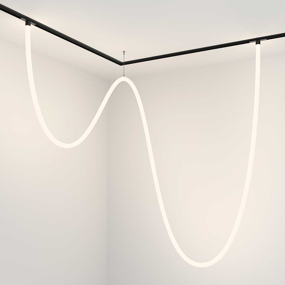 Трековый светодиодный светильник Maytoni Technical Tau TR101-2-100W4K-B