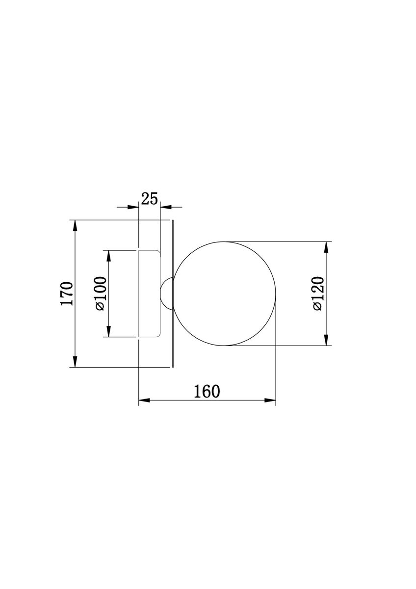 Бра Freya Sepia FR5391WL-01BS