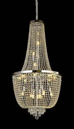 Люстра подвесная Alfa Light F3624-09 E14*12 CH