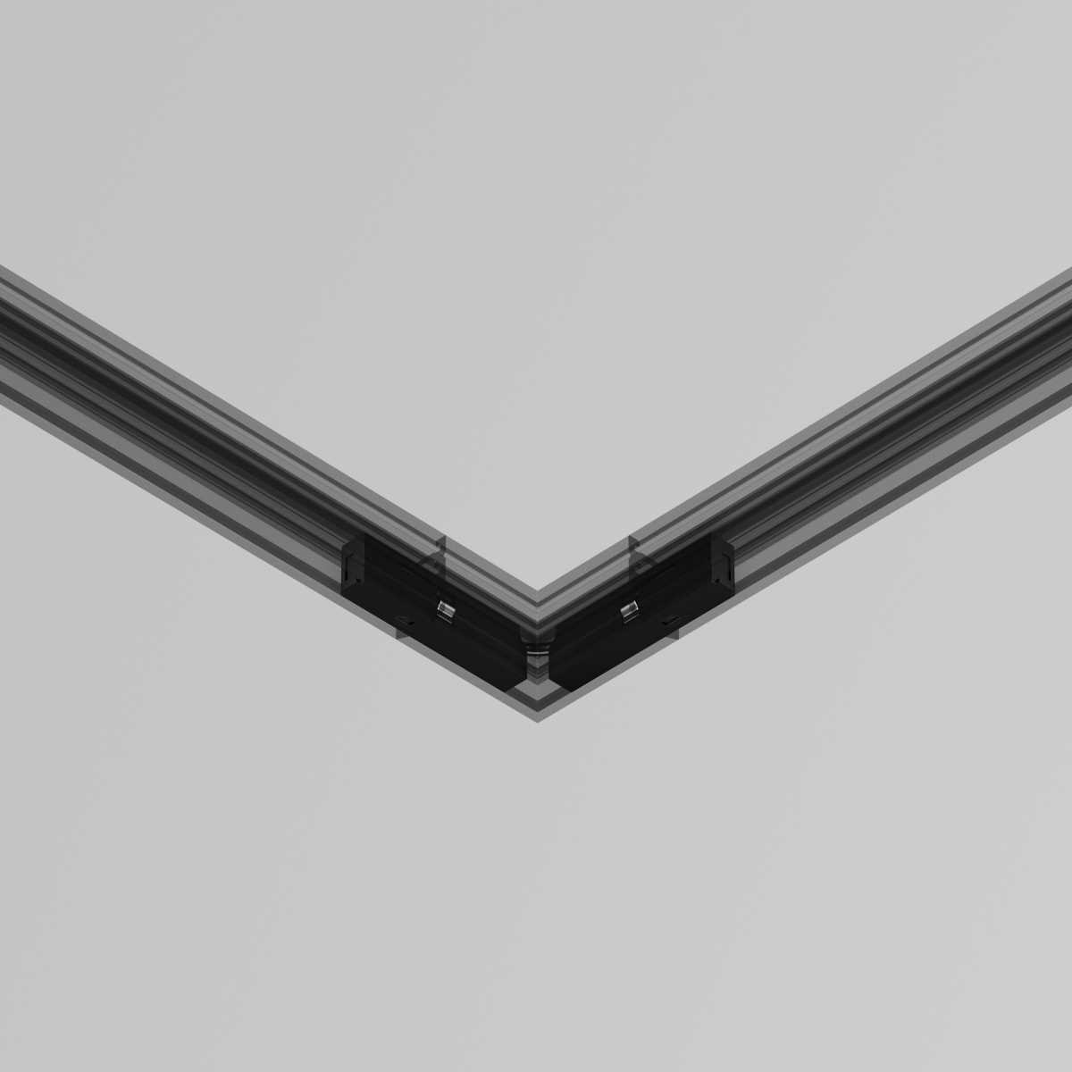 Коннектор питания угловой Maytoni Technical Accessories for tracks Levity TRA184CPC-1B-3