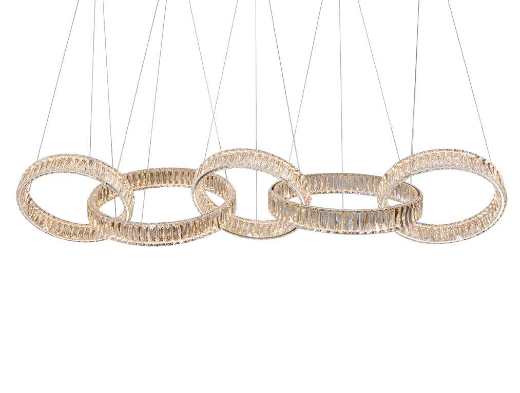 Люстра NEWPORT 8245N/S chrome