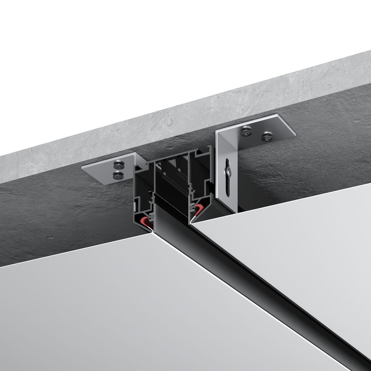 Шинопровод под натяжной потолок ST Luce Skyline 220 ST046.439.02