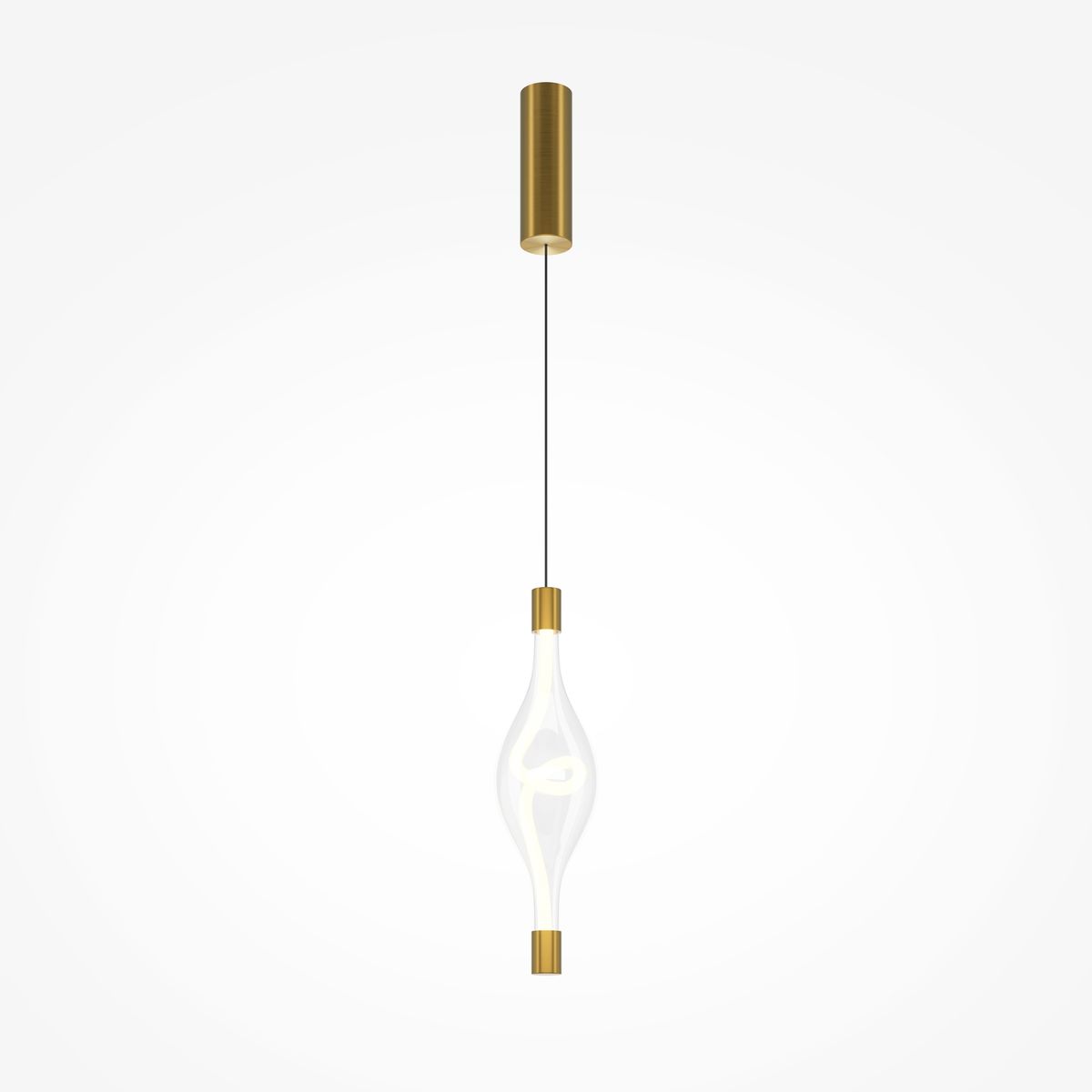 Подвесной светодиодный светильник Maytoni Loop MOD290PL-L14BS3K