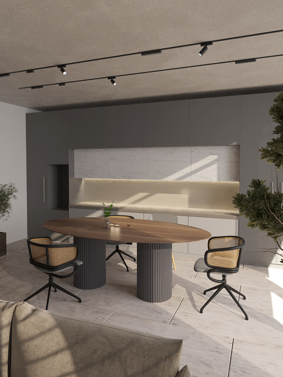 Светильник трековый ZZOK NLM06-BK4K