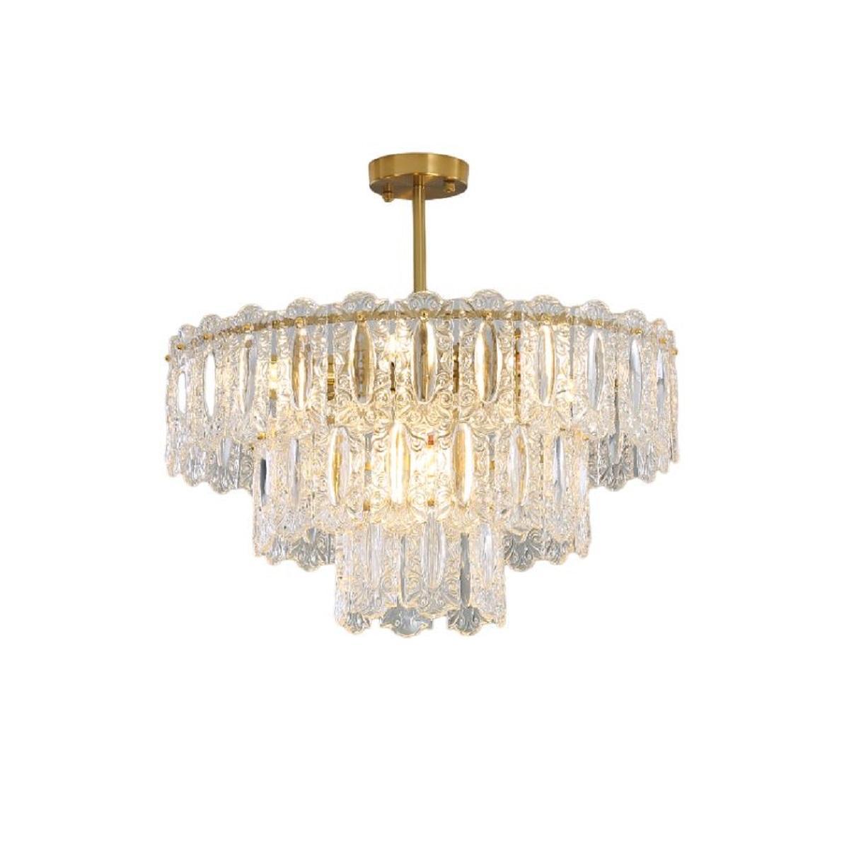 Потолочная люстра Gerhort G21136/9BRS+CL