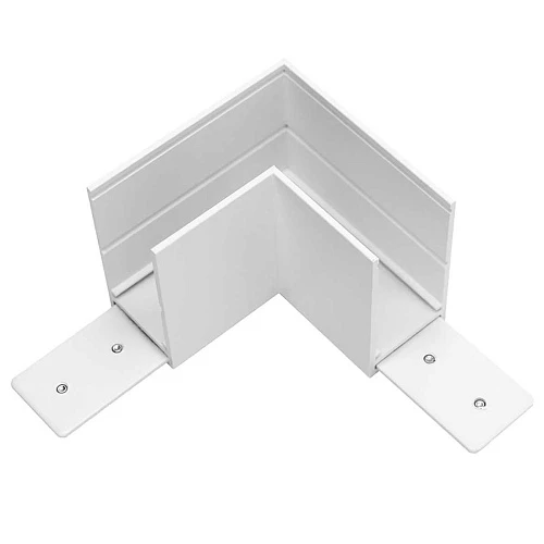 Соединитель PRO L-образный горизонтальный Lightstar Teta 505126-ALU