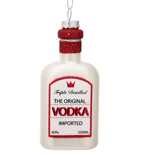 Елочное украшение S&B 720419 Бутылка Водка