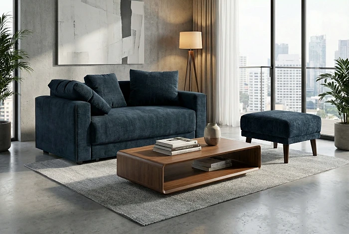 Диван Cloud Пуф Shelby