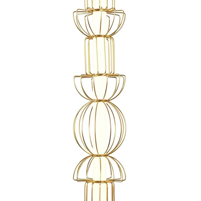 Подвесной светодиодный светильник Indigo Collisore 14030/1P Gold V000169L