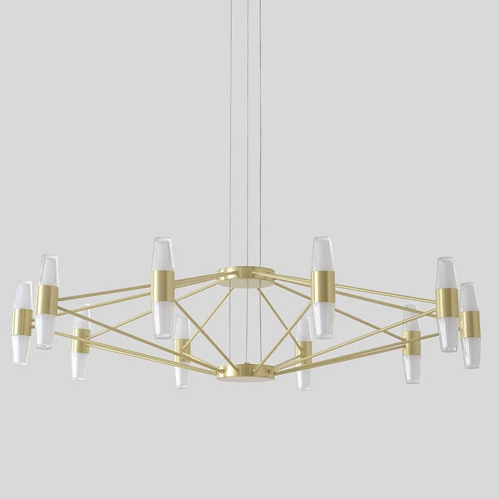 Подвесная люстра Crystal Lux DOROTEA SP10 GOLD