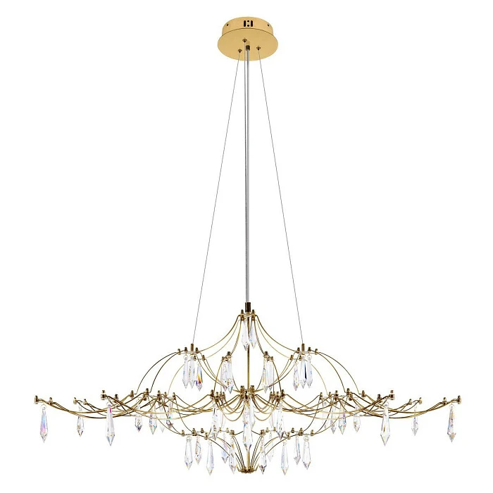 Подвесная люстра Loft IT Mira 10587/1000 Gold Asfour