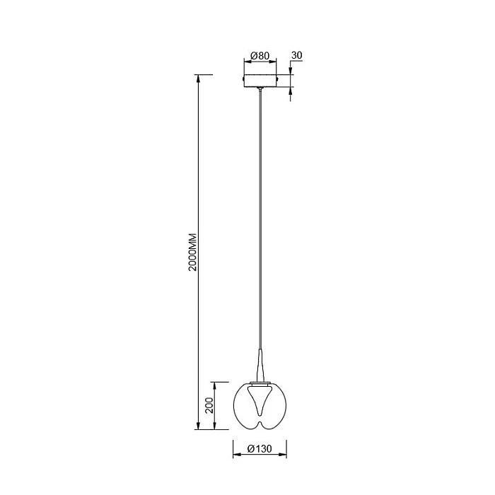 Подвесной светильник Mantra ANDROMEDA 9076