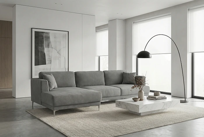 Диван IVASA Taiga с оттоманкой