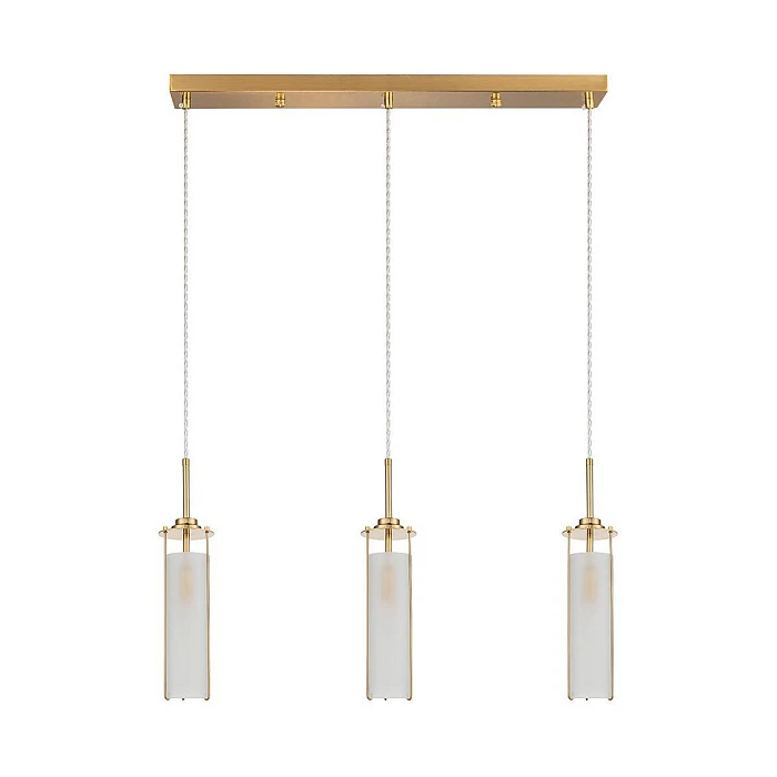 Подвесной светильник Indigo Torcia 11038/3P Brass V000416