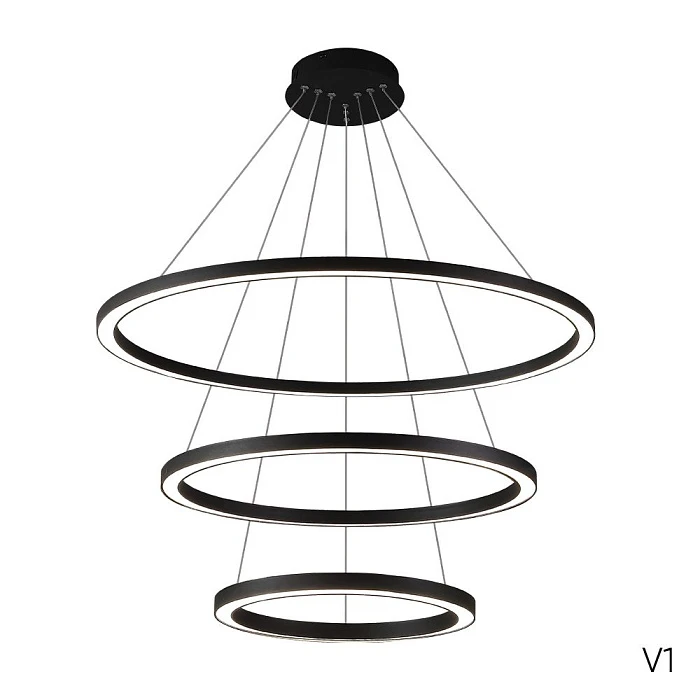 Подвесной светодиодный светильник Crystal Lux Fortuna SP158W Led Black