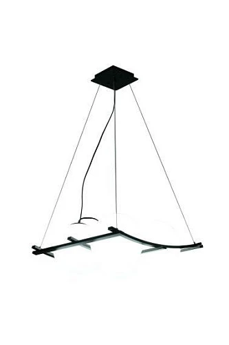 Люстра подвесная Alfa Light F3524-08 White+Black E27*4